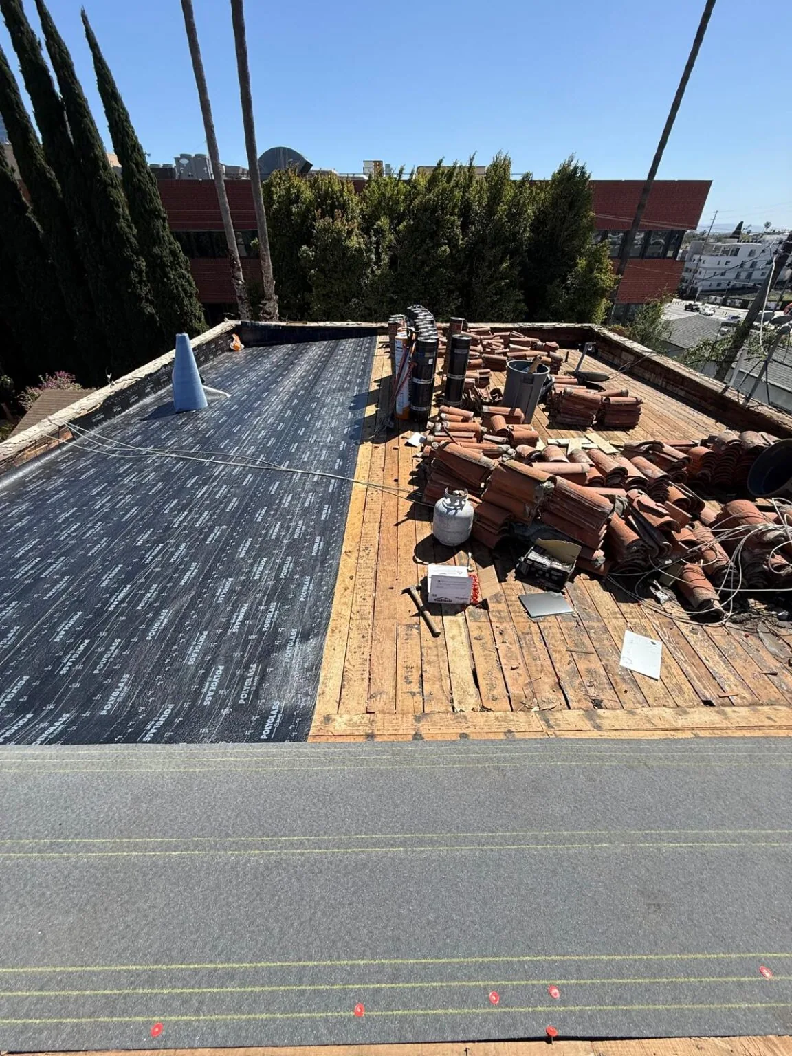 Commercial Roof Flashing Repair Commercial Roof Flashing Repair