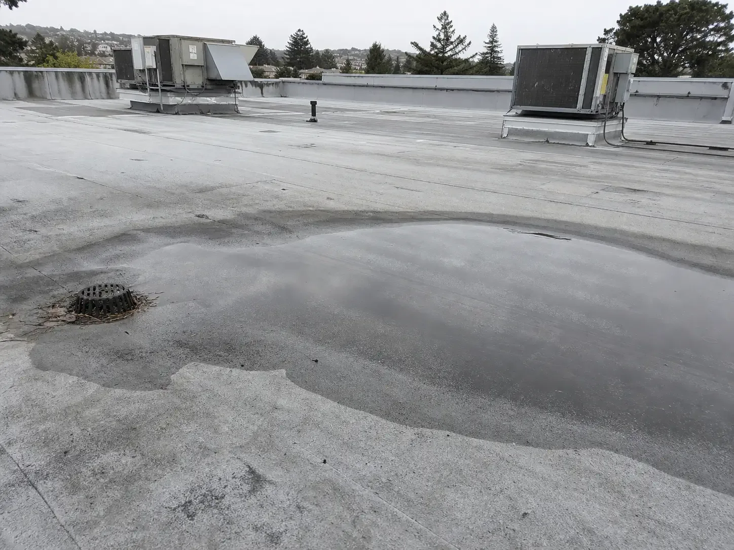 Ponding Water Roof Repair Ponding Water Roof Repair