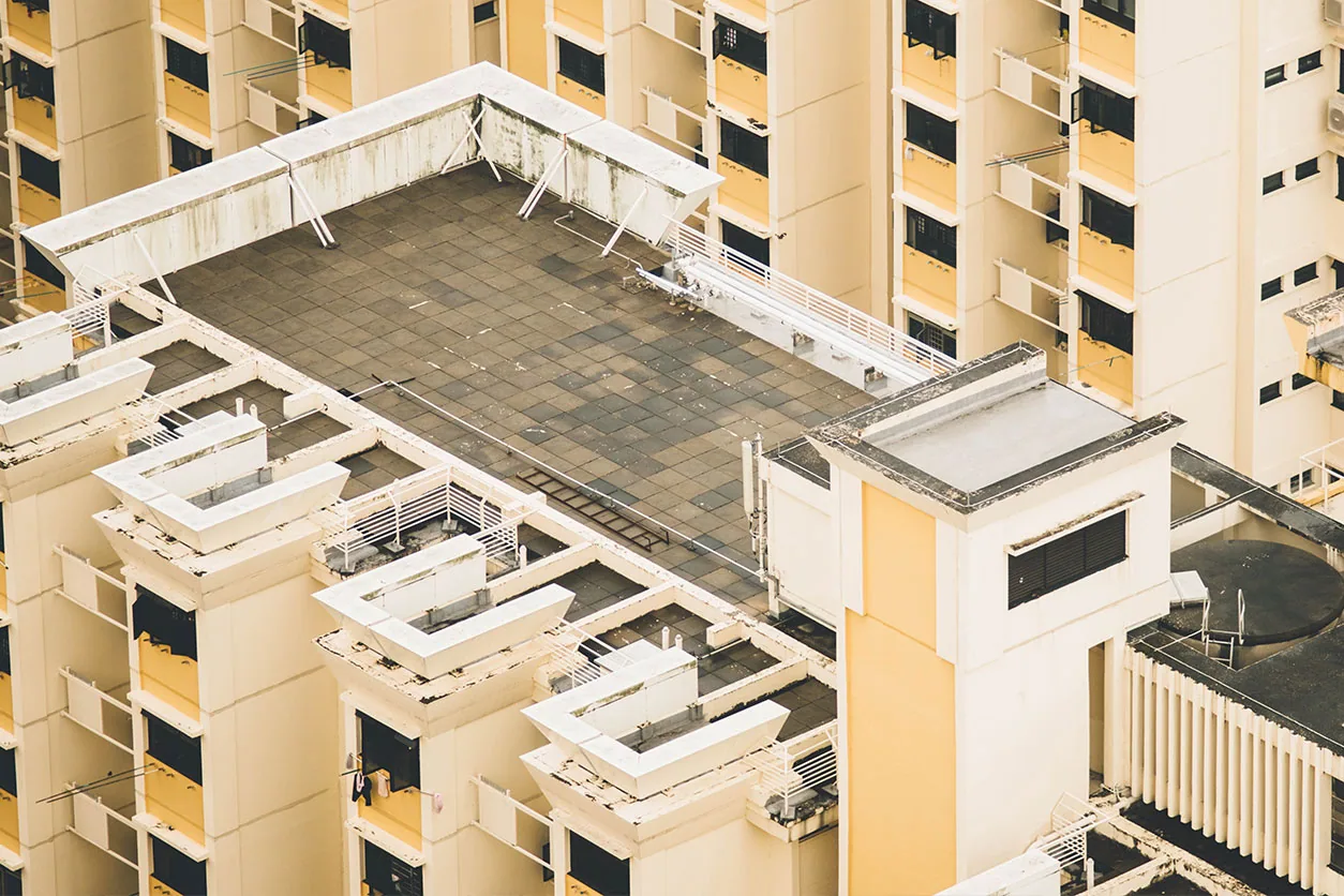 Apartment Building Roofing