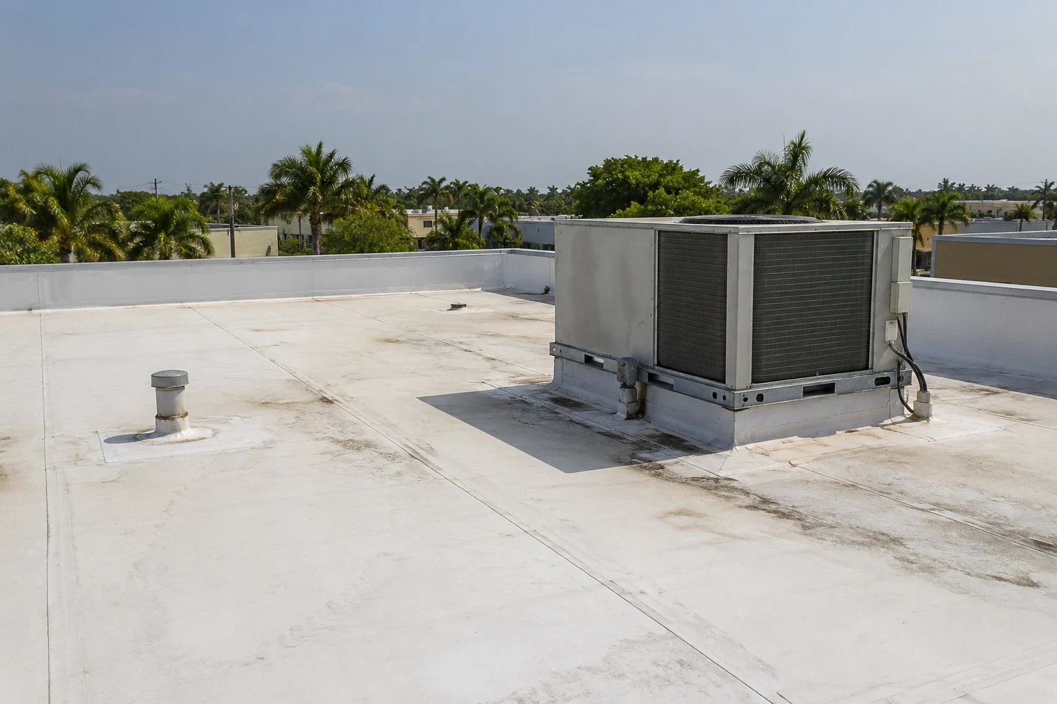 TPO roof system in Miramar, FL