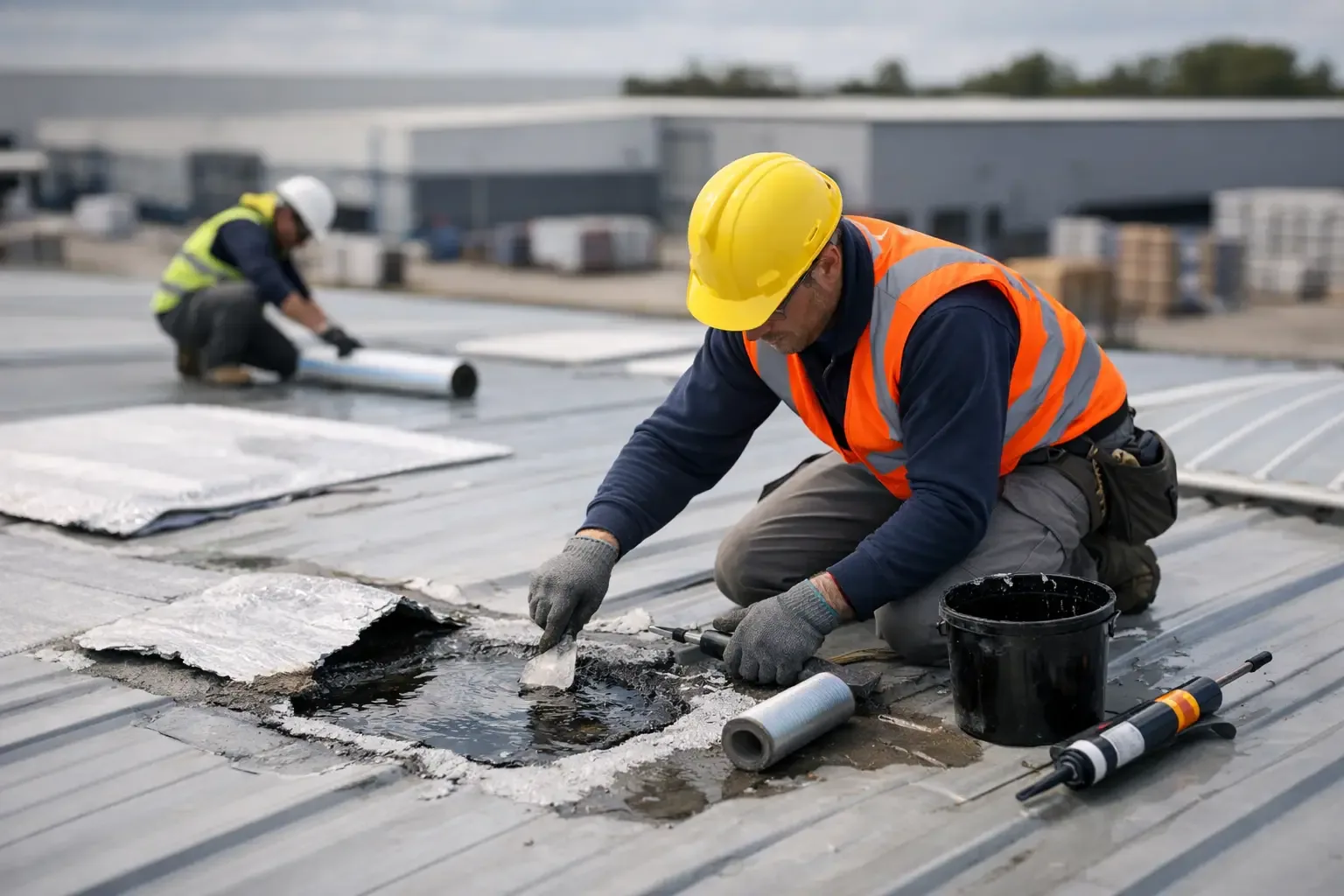 Commercial Roof Leak Repair