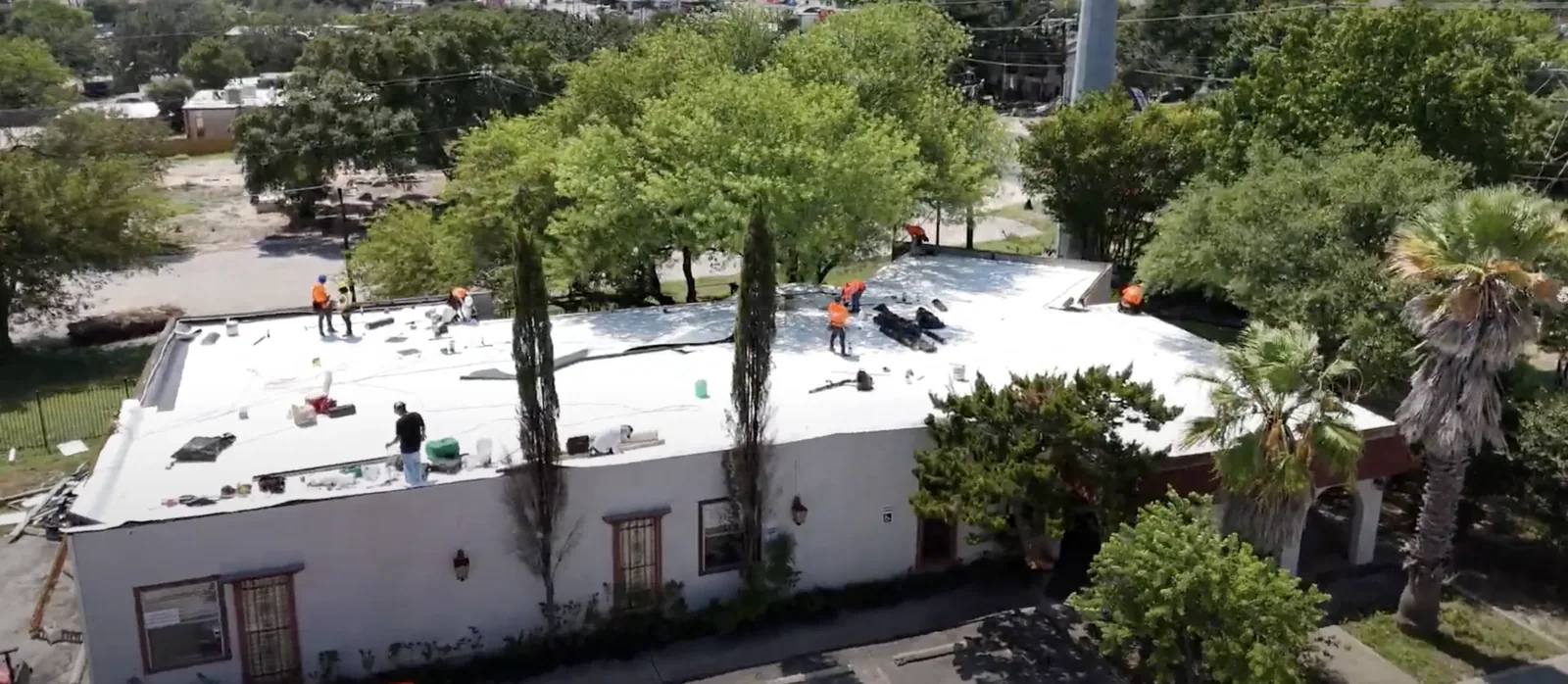 Occupied-Building Reroofing