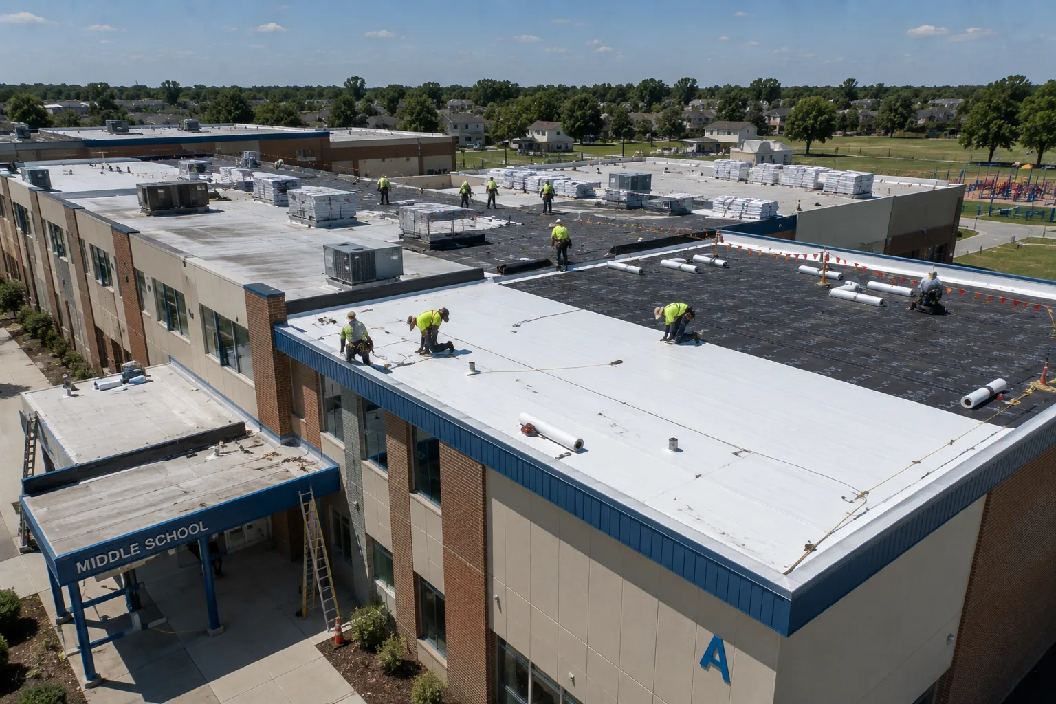 Commercial Roof Insulation and Cover Board